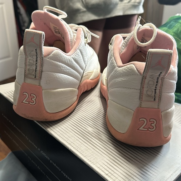 Women’s Jordan 12 Retro Low size 11 Pink and White - Picture 4 of 4